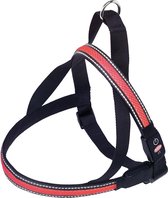 Nobby Lichtgevende Tuig - Hond - Rood - Buikband: 60 tot 75 cm - Borstband: 52 cm