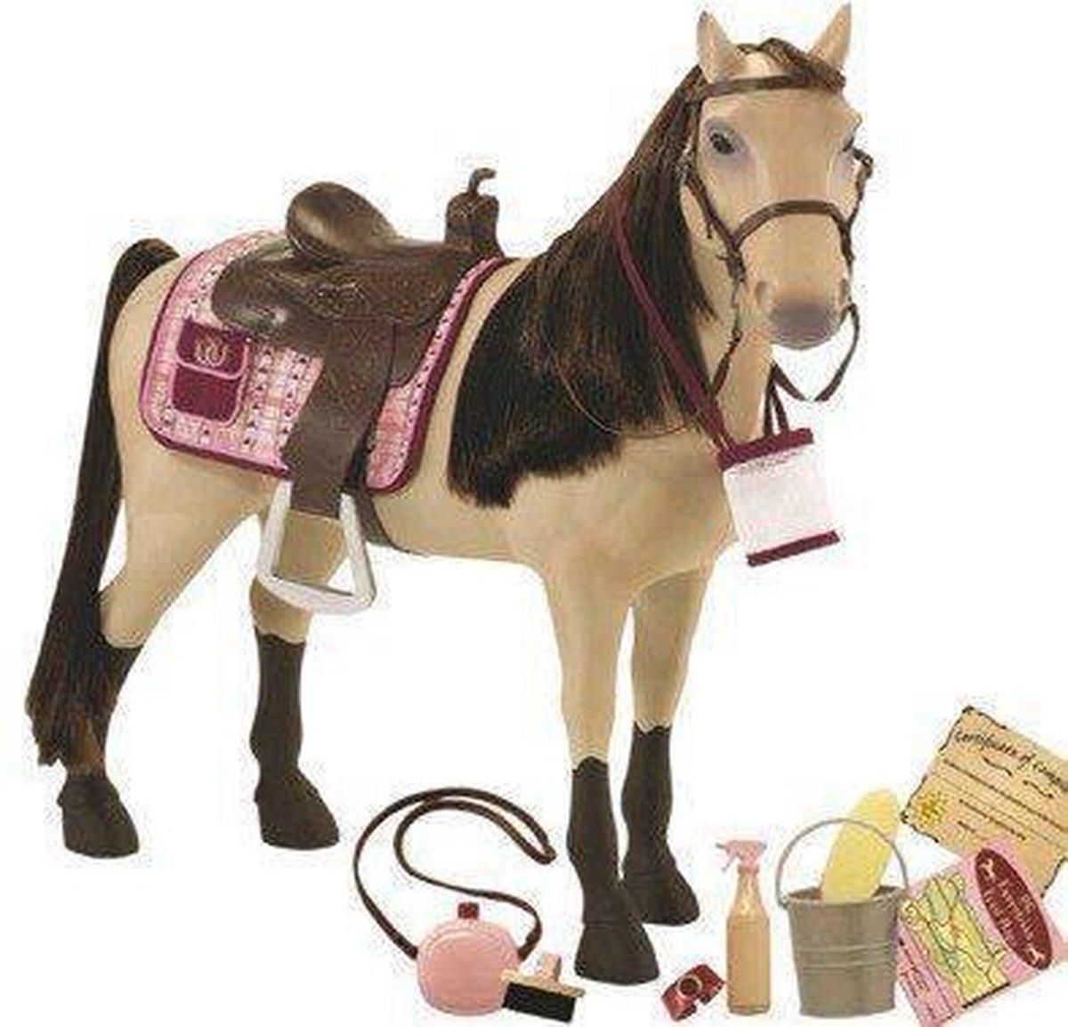 pen gewicht Oven Imaginarium Posseable Morgan Horse - Groot speelgoedpaard voor poppen |  bol.com