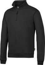 Sweatshirt Snickers 2818 ½ Zip Zwart taille XXXL