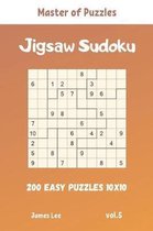 Master of Puzzles - Jigsaw Sudoku 200 Easy Puzzles 10x10 vol.5
