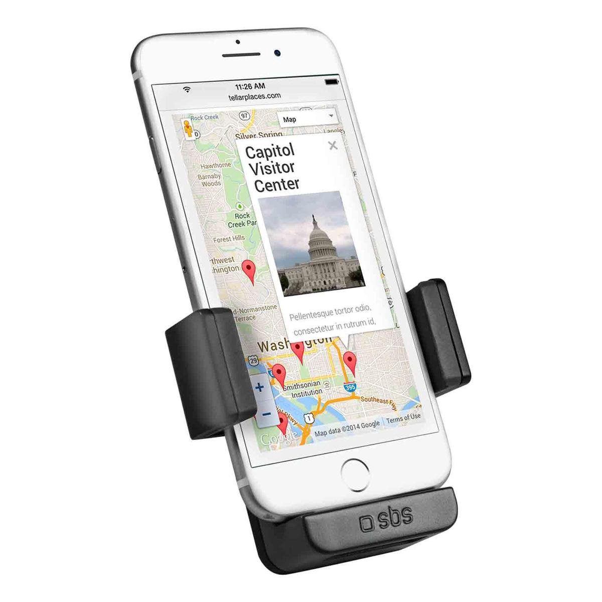 SBS Mobile Car holder smartphones adjustable shaft & support