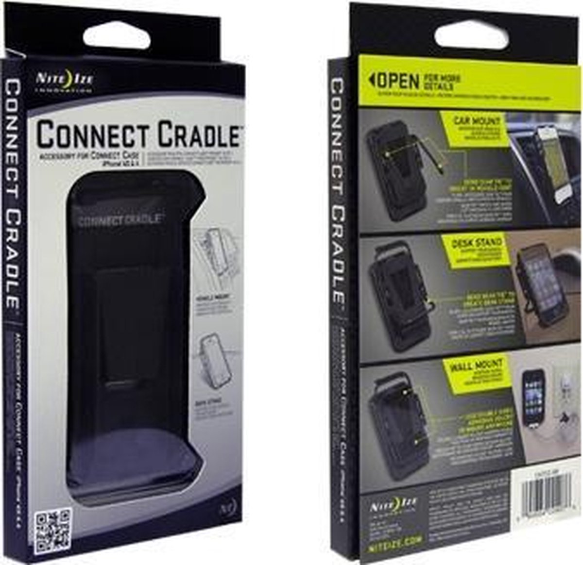 Nite Ize Connect Cradle Functionele bevestigingsartikelen Zwart