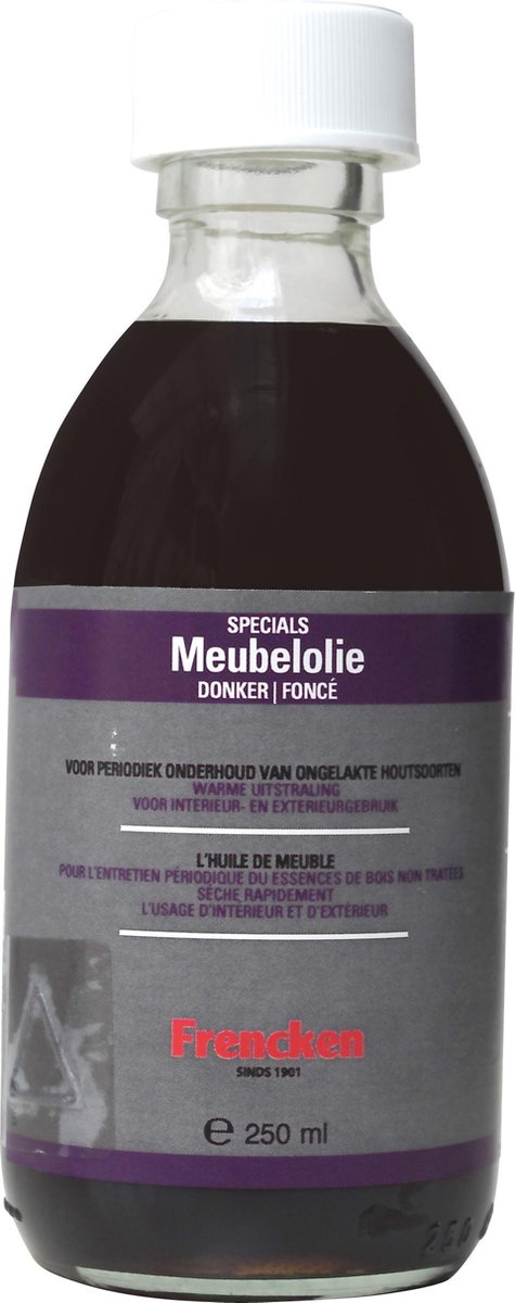 Frencken Teak/Meubelolie Donker - 250 ml | bol.com