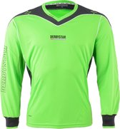 Derbystar Brillant Sportshirt - Maat S  - Mannen - groen/grijs/wit