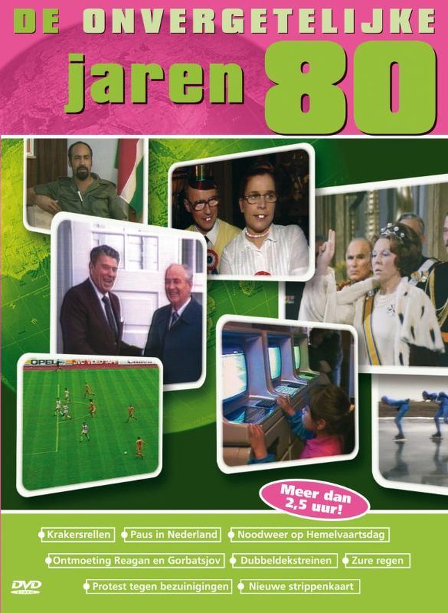 De Onvergetelijke Jaren 80 Dvd
