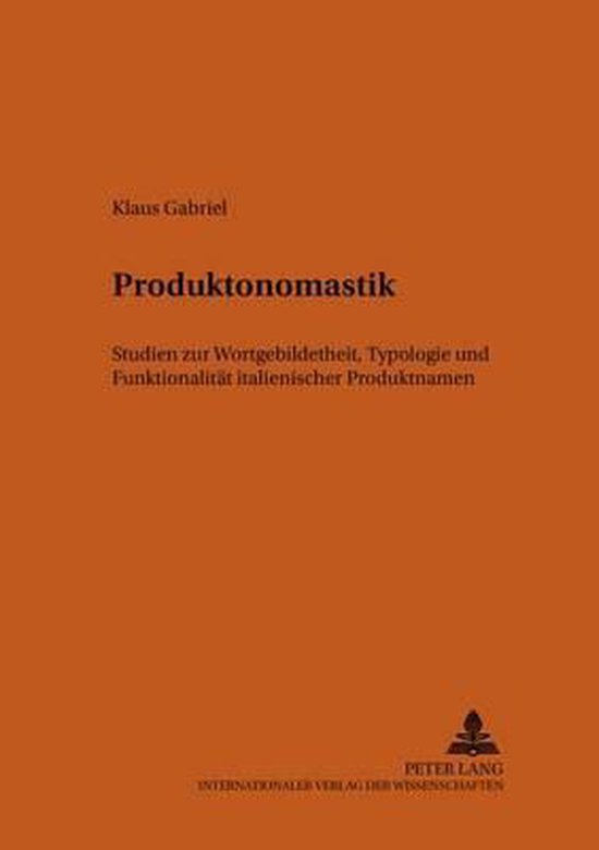 Produktonomastik