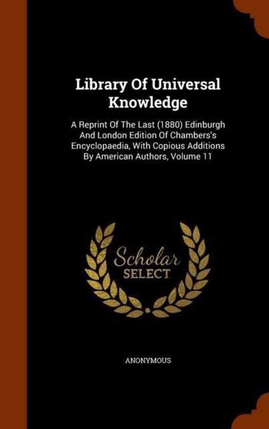 Library of Universal Knowledge | 9781343720978 | Anonymous | Boeken | bol