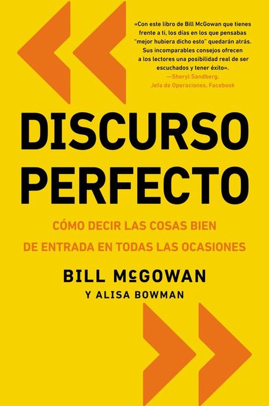 Discurso perfecto - cover
