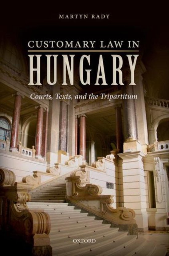 Customary Law in Hungary - cover