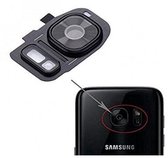 Camera Lens met Frame voor Samsung Galaxy S7 Edge SM-G935 - Zwart