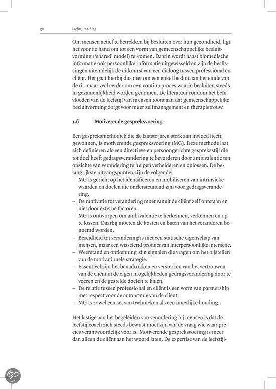 Leefstijlcoaching