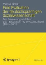 Eine Evaluation Der Deutschsprachigen Sozialwissenschaft