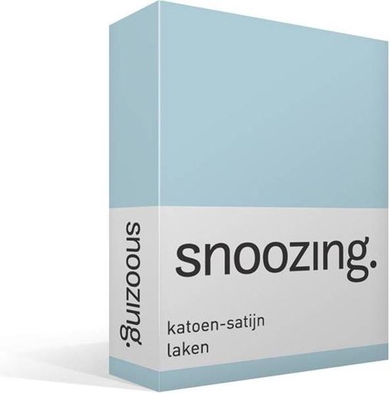 Snoozing - Katoen-satijn - Laken