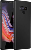 Epicmobile - Samsung Galaxy Note 9 Zwarte silicone hoesje – matte coating - Soft TPU - Zwart