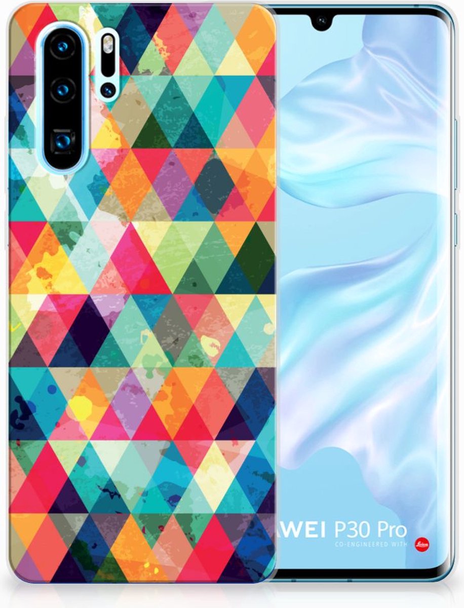 Huawei P30 Pro TPU bumper Geruit