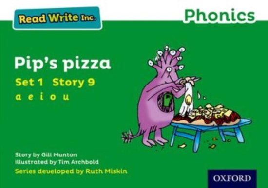 Read Write Inc. Phonics: Green Set 1 Storybook 9 Pip's Pizza ...