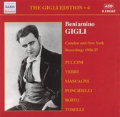 Beniamino Gigli - Volume 4 - Camden & Ny 1926-27 (CD)