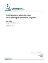Small Business Administration Trade and Export Promotion Programs