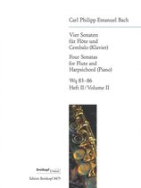 4 Sonaten / 4 Sonatas 2: Wq 85 G-dur, Wq 86 G-dur