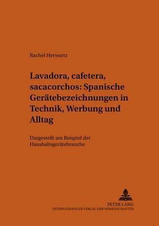 "Lavadora, cafetera, sacacorchos" - Spanische Gerätebezeich ... - cover