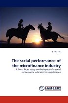 The social performance of the microfinance industry