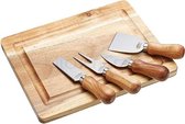 Kitchencraft Kaasplankje - 5 Delig