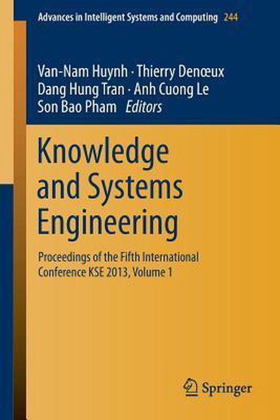 Knowledge and Systems Engineering 9783319027401 Boeken