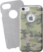 Cellular Line iPhone 8/7/6s/6, bling cover, camo