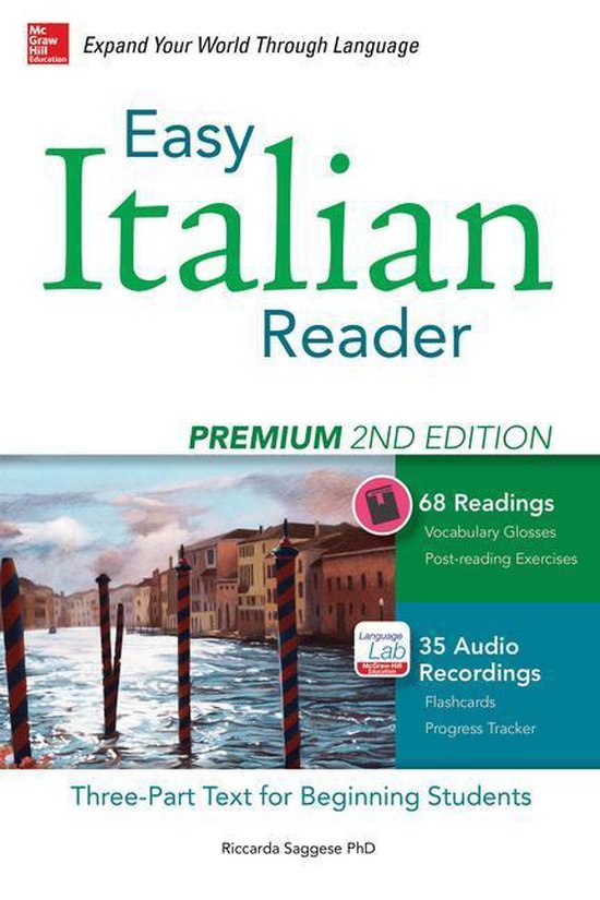 Easy Reader Series - Easy Italian Reader, Premium 2nd Editio ... - cover