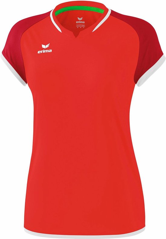 Erima Sportshirt - Maat 36  - Vrouwen - rood/donker rood/wit