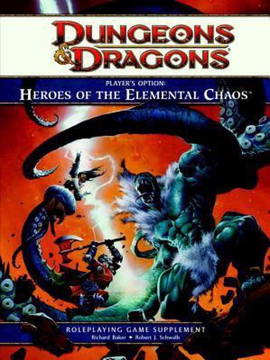 Player's Option: Heroes Of The Elemental Chaos - cover