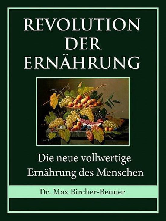 Revolution der Ernährung - cover