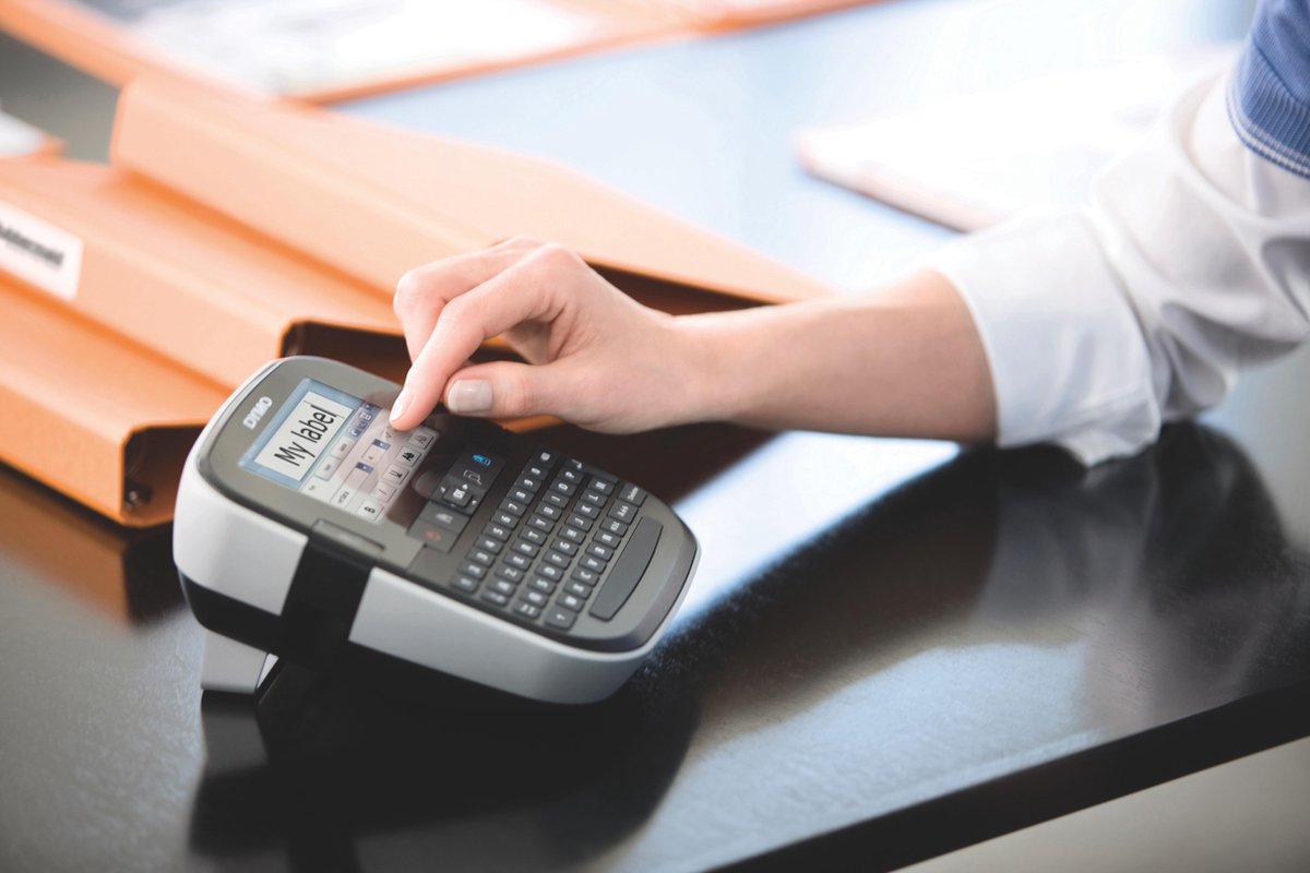 DYMO Label Manager 500TS Handheld labelmaker met aanraakscherm en AZERTY-toetsenbord, volledig in kleur, met pc thumbnail 6