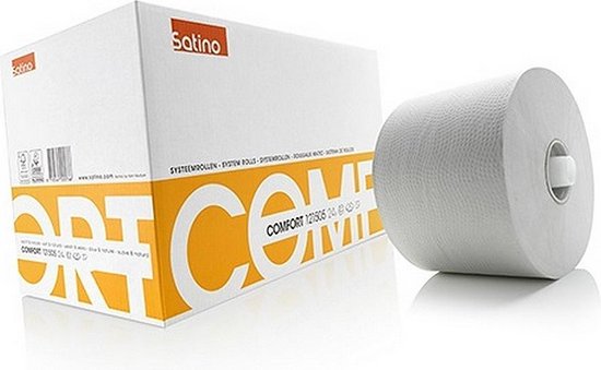 Satino toiletpapier 1-laags doprol – 24×150 meter