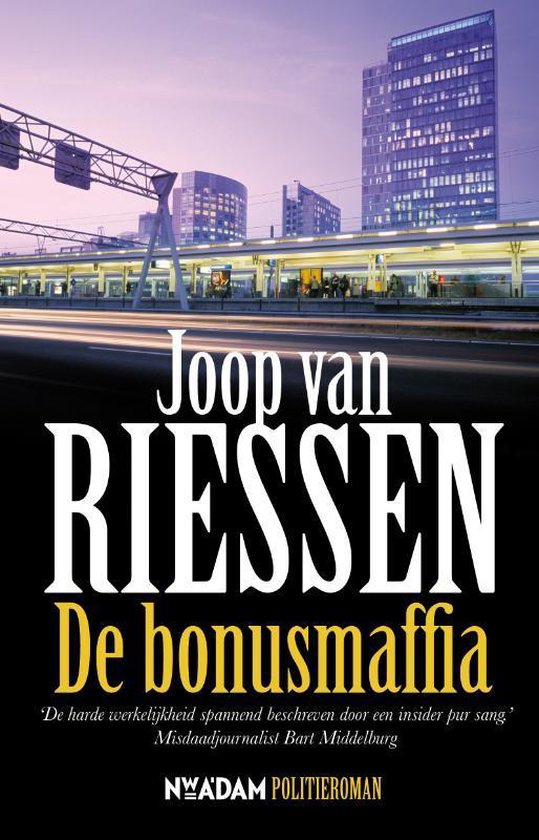 Cover van het boek 'De bonusmaffia' van Joop Riessen van