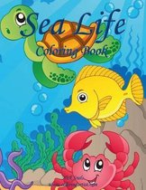 Sea Life- Sea Life Coloring Book 1