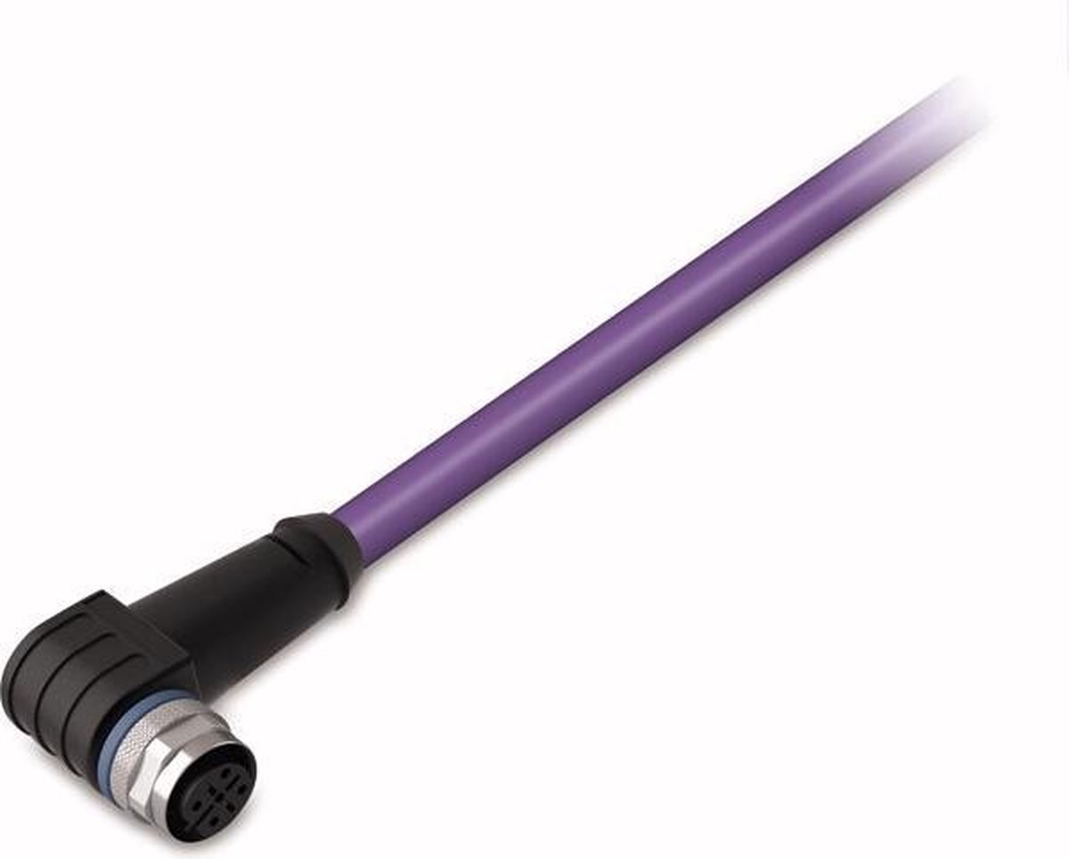 Wago 756-1102/060-100 Signaalkabel 10 m Zwart, Violet