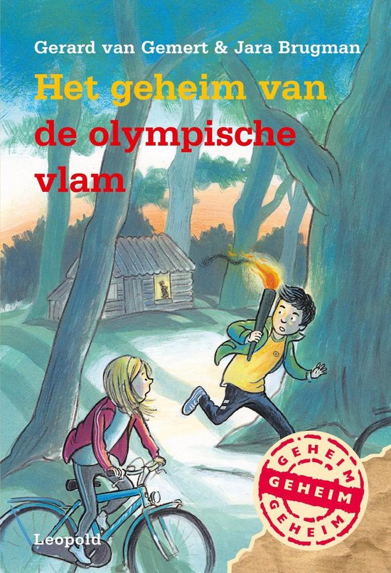 Het geheim van de olympische vlam - cover