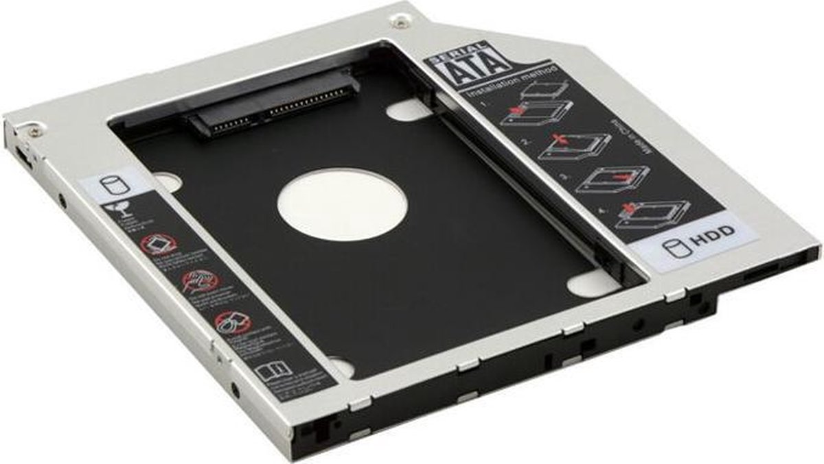 CD / DVD Hard disk driver - vervang je CD / DVD station voor een 2,5 inch harde  schijf... | bol.com