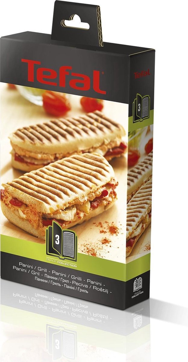 Coffret Snack Collection (Tefal) : Le grill paninis / viandes