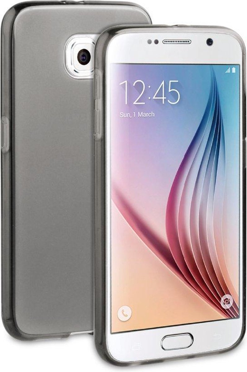 BeHello Gel Case voor Samsung Galaxy S6 Edge - Zwart