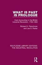 Routledge Library Editions: The Industrial Revolution- What is Past is Prologue