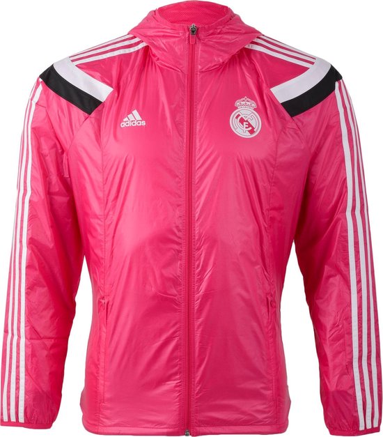 real madrid pink jacket