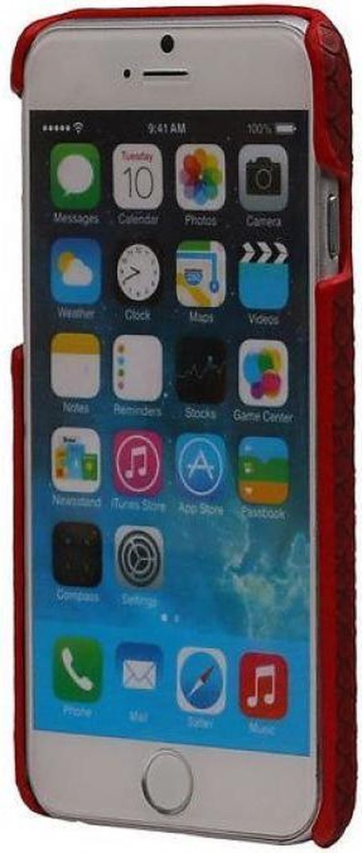 Slang Hardcase - Geschikt voor iPhone 6 Rood