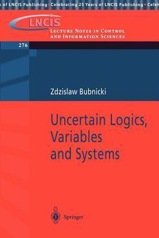 Uncertain Logics, Variables and Systems - cover