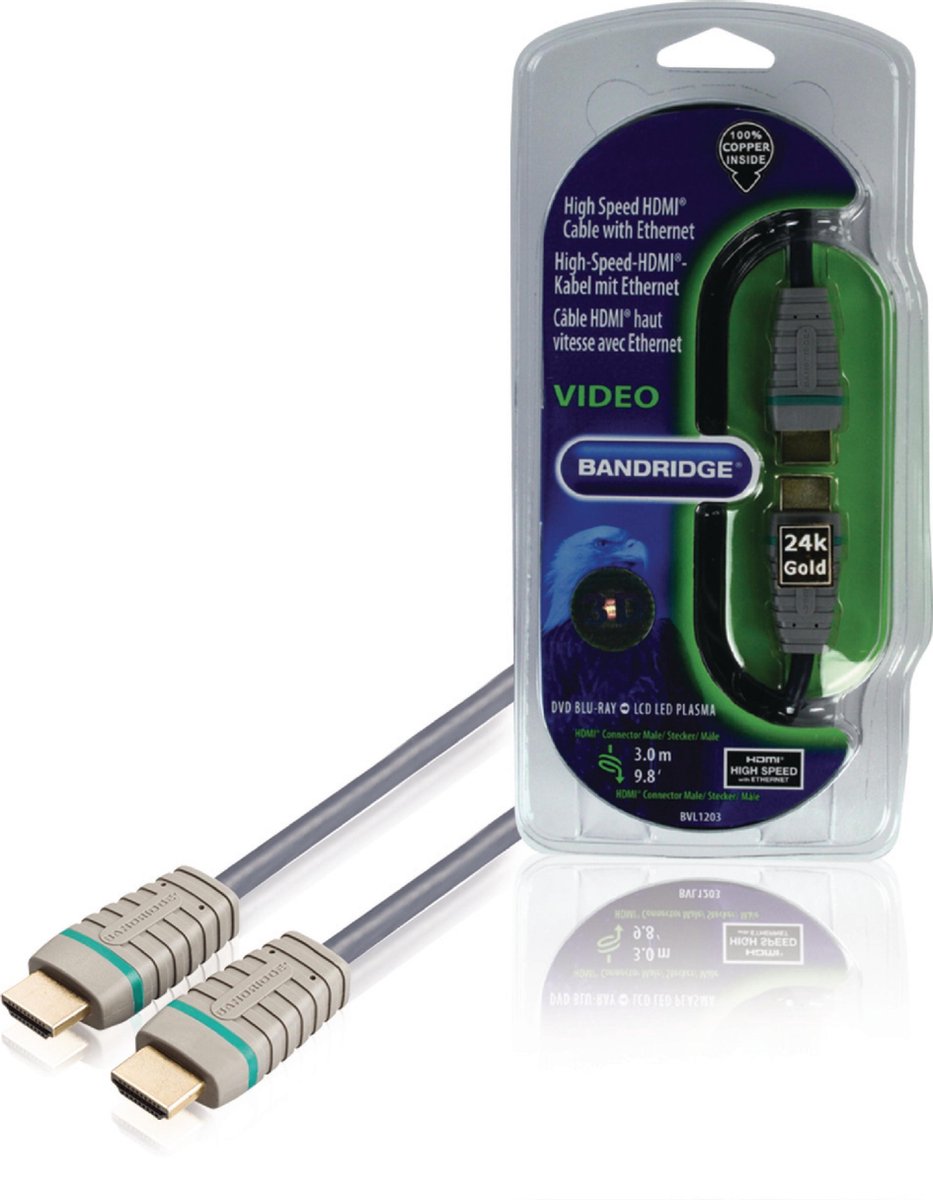 Bandridge 3m HDMI