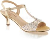 Fabulicious Hoge hakken -39 Shoes- AUDREY-05 US 9 Champagne