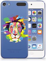 Geschikt voor iPod Touch 5 | 6 Uniek TPU Hoesje Lion Color