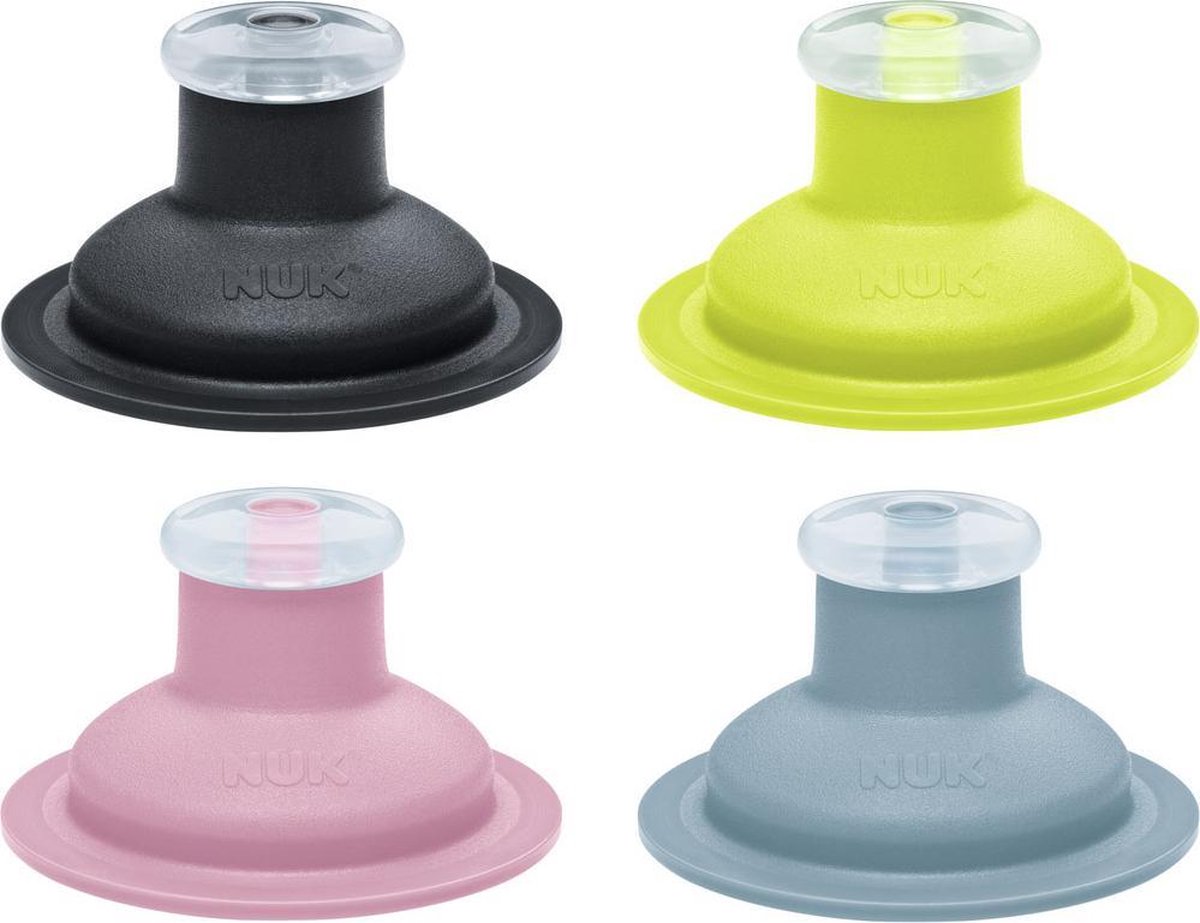 NUK 10255252 Duw-Trek de uitloop van het silicone voor Sport Cup en Junior Cup, lekvrije, 1 stuk roze NUK 10255252 Duw-Trek de uitloop van het silicone voor Sport Cup en Junior Cup, lekvrije, 1 stuk roze