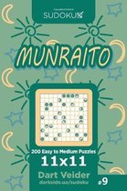 Sudoku Munraito - 200 Easy to Medium Puzzles 11x11 (Volume 9)